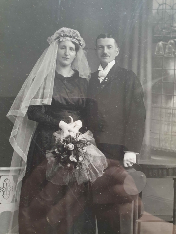 Heirat 1920: Luisa Zäzilia Ringwald und Hermann Glattfelder