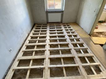 Renovierungsarbeiten im alten Schulhaus