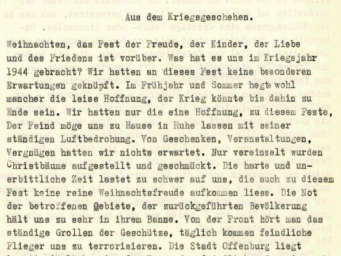 Weihnachten 1944