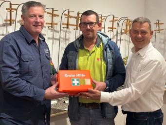 Verbandkasten gestiftet